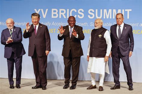 Xi, Putin and other leaders locked in discussions over an expansion of the BRICS economic bloc